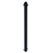 Dekorativ puller | Serie 477B | � 76 mm | fastmonteret, til indst�bning i beton med jordanker, total l�ngde ca. 1300 mm | uden l�s | med 2 �jer